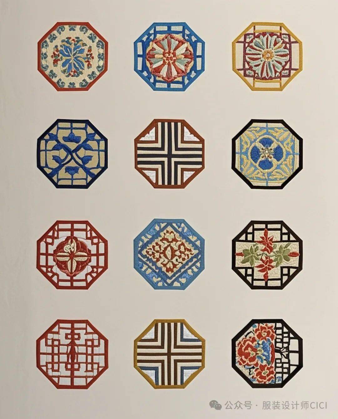 國(guó)風(fēng)古韻-刺繡紋飾紋樣圖案設(shè)計(jì)分享!