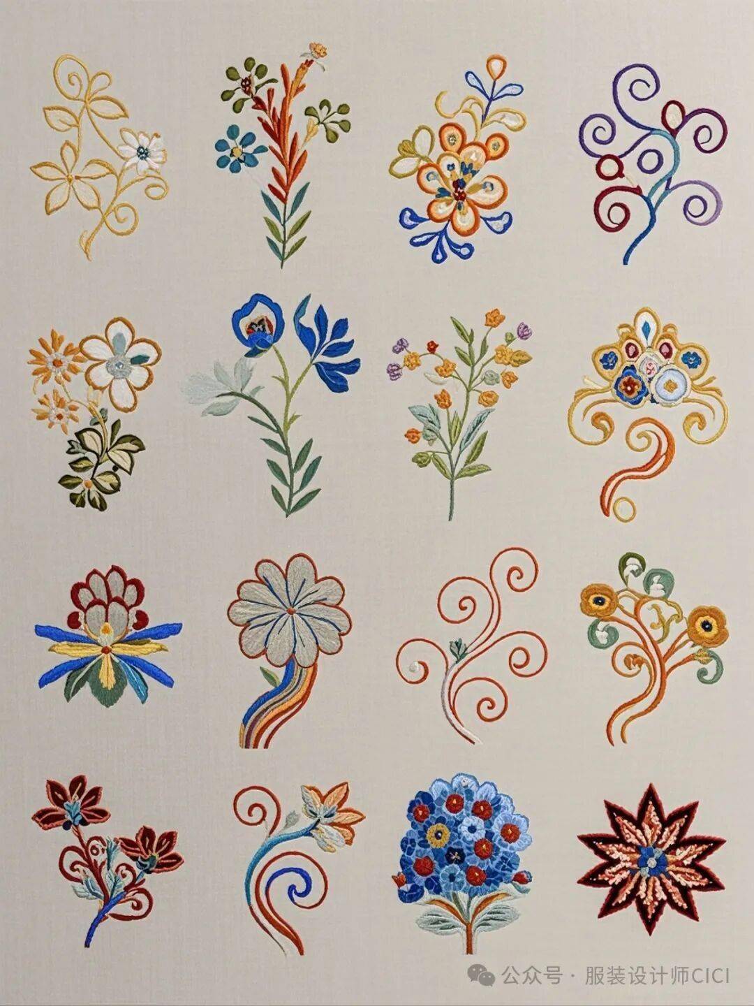 國(guó)風(fēng)古韻-刺繡紋飾紋樣圖案設(shè)計(jì)分享!