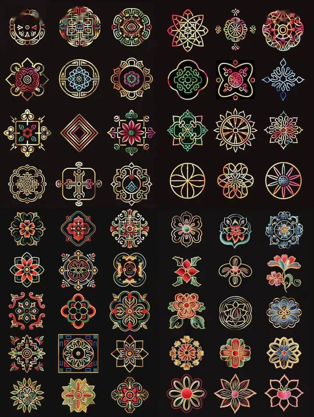 國(guó)風(fēng)古韻-刺繡紋飾紋樣圖案設(shè)計(jì)分享!