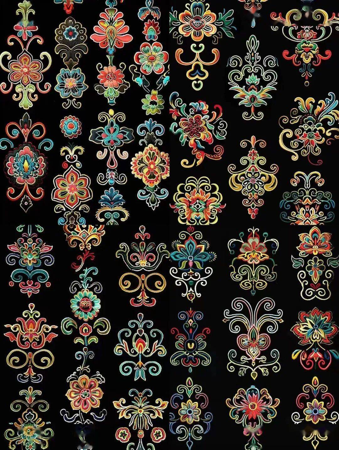 國(guó)風(fēng)古韻-刺繡紋飾紋樣圖案設(shè)計(jì)分享!